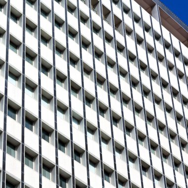  gökdelen ve pencere Teras gibi soyut