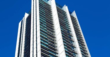 gökdelen arka plan tam kare görüntü