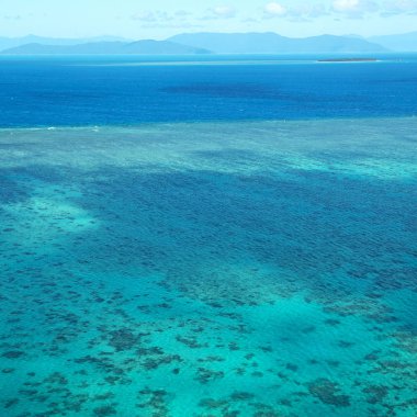Avustralya natuarl park cennet yüksek kavram büyük resif