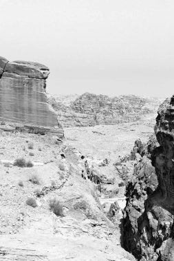 jordan manastırda Petra antik sitesi