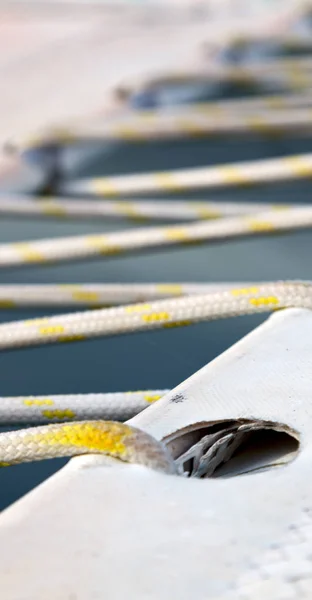 Australia Textura Abstracta Manta Plástico Cuerda Catamarán — Foto de Stock