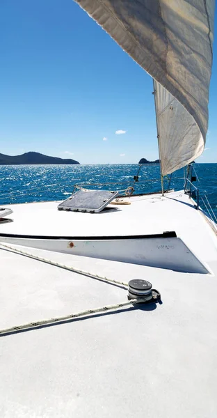 Australie Concept Navigation Vitesse Vent Avec Voile — Photo