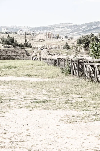 O sítio arqueológico antigo património clássico — Fotografia de Stock