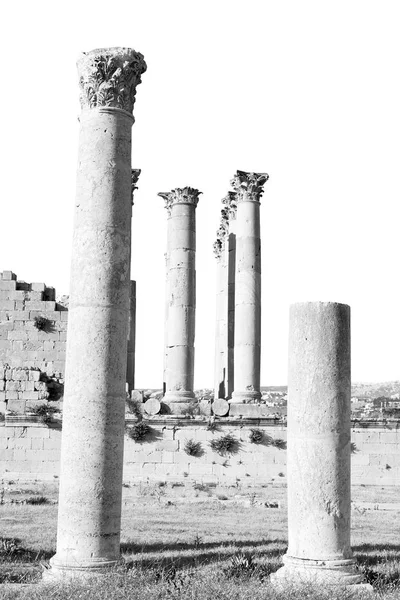O sítio arqueológico antigo património clássico — Fotografia de Stock