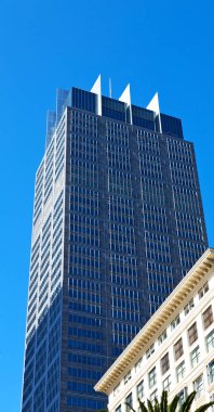  gökdelen ve pencere Teras gibi soyut