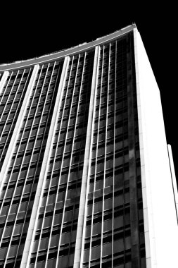  gökdelen ve pencere Teras gibi soyut