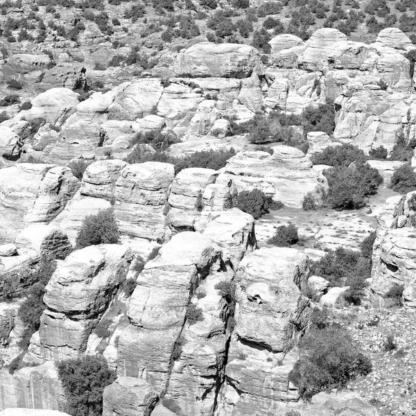 Jordanië Schilderachtige Vallei Van Dana Natuurlijke Natuurgebied Wandelen — Stockfoto