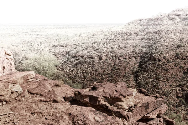 Kings canyon přírodě divoké a outback — Stock fotografie