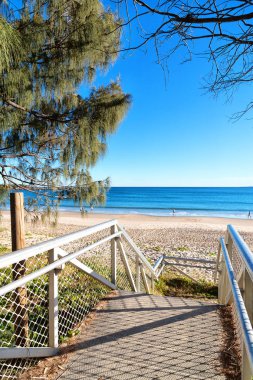 Avustralya brisbane plaj ve okyanus yakın turizm