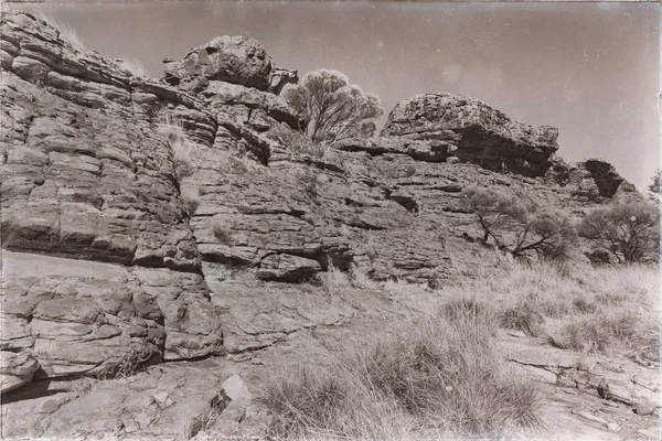 Australia Los Reyes Cañón Naturaleza Salvaje Interior — Foto de Stock