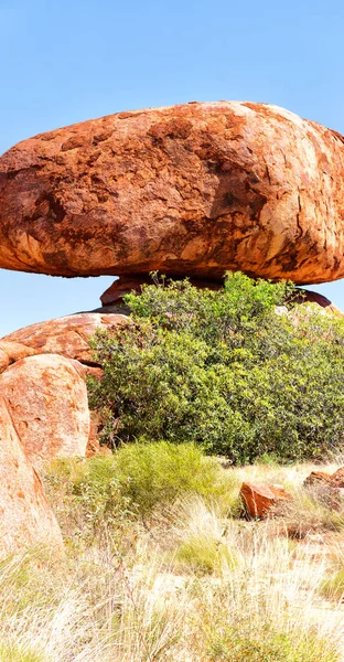 In australia the rocks  of devil  marble Stock Photo