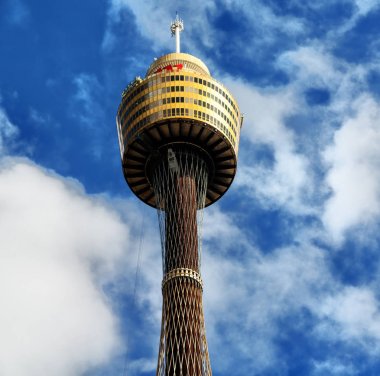 Sydney, Avustralya - yaklaşık Ağustos 2017: kule ey görünümünü