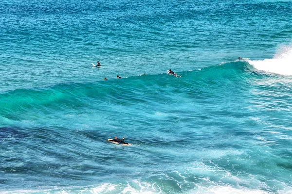 Australii Sydney Ludzi Ocean Surf Sport — Zdjęcie stockowe