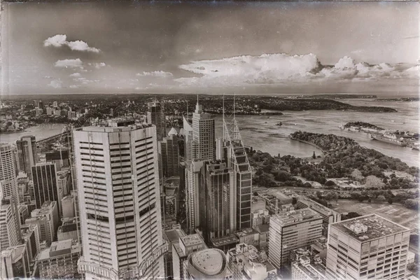 Australien Sydney Utsikten Från Tornet Eye Skyskrapa Och Bostads — Stockfoto