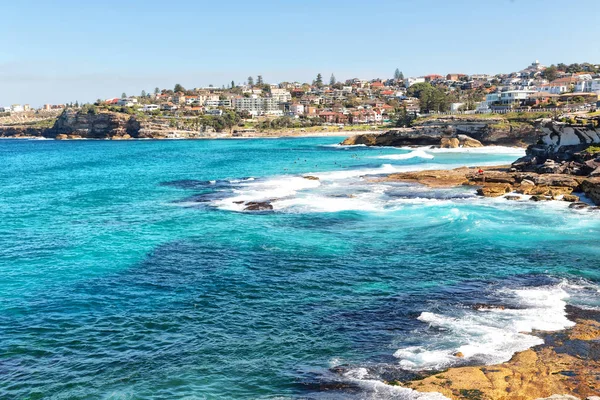 The bay the rock and the ocean — Stock Photo, Image