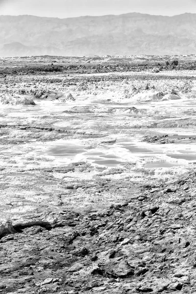 África a depressão vulcânica do dallol — Fotografia de Stock