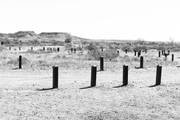 Australii Meteoryt Upadku Natury Dzikie Outback — Zdjęcie stockowe