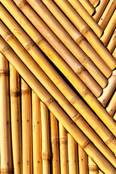 Abstract Texture Background Bamboo Wall Material Decor — Stock Photo, Image