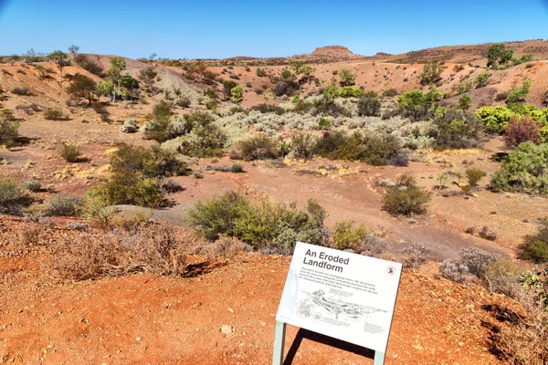 Natureza selvagem e outback no queda de meteorito — Fotografia de Stock