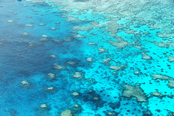 Великий риф с высоты Стоковое Фото