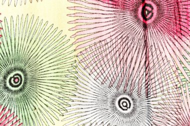 Etiyopya Afrika'da pamuk artalanları soyut gibi doku