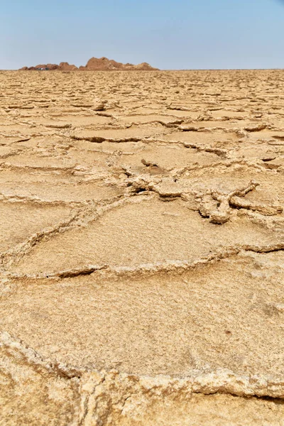 Astratto Sfondo Texture Del Deserto Incrinato Terra Asciutta — Foto Stock