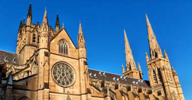 austalia içinde sydney Antik Bina katedral st mary Kilisesi