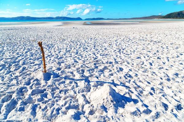 Spiaggia Nella Baia Paradisiaca Dell Isola Whitsunday Australia — Foto Stock