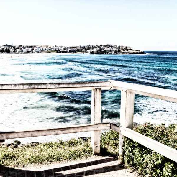 Australia Playa Turística Surfe — Foto de Stock