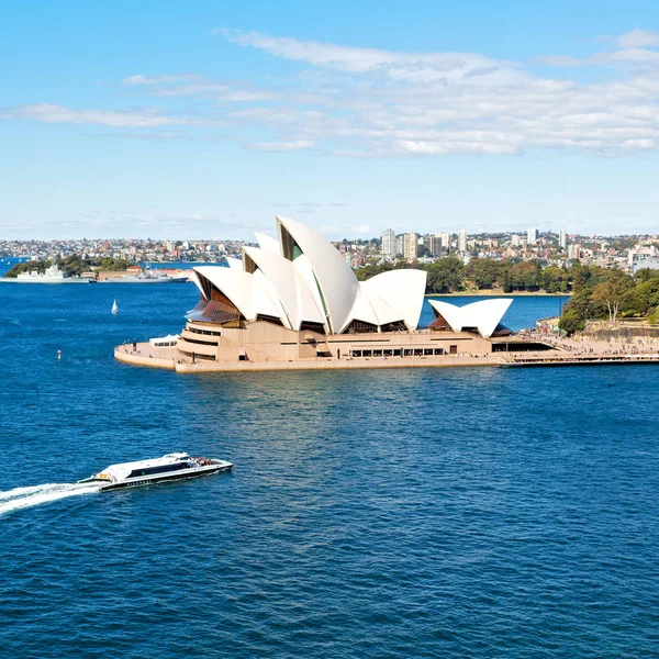 Australie Sydney Opéra Baie Horizon Ville — Photo