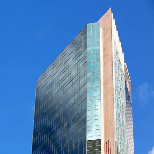 The skyscraper and the window terrace  like abstract — Stock Photo, Image