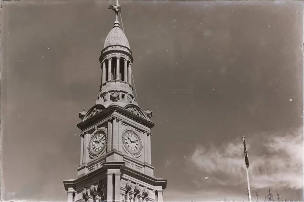 Em sydney a torre de relógio antigo — Fotografia de Stock