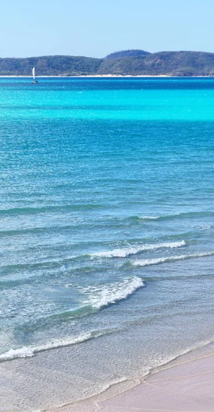 Australien Stranden Whitsunday Som Paradise Koncept Och Koppla — Stockfoto