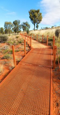 Avustralya outback Kanyonu doğa vahşi ve bush