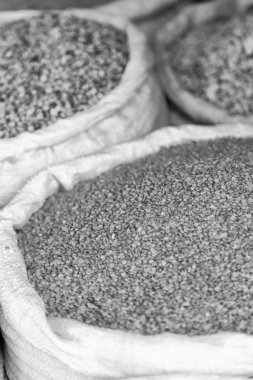 arka plan doku doğal gıda vejetaryen için bir Pazar birçok