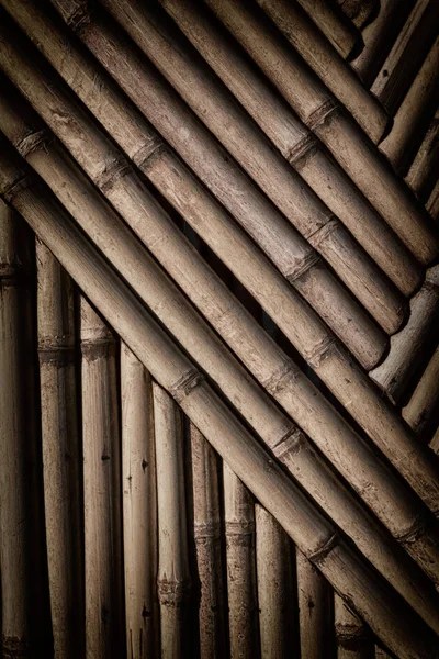 Fundo Textura Abstrata Parede Bambu Decoração Material — Fotografia de Stock