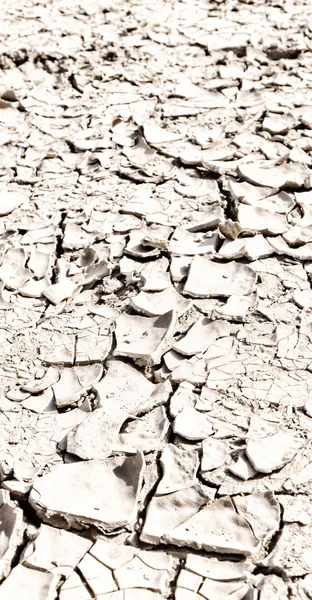 Sfondo Texture Astratta Africa Suolo Rotto Morto Erosione — Foto Stock