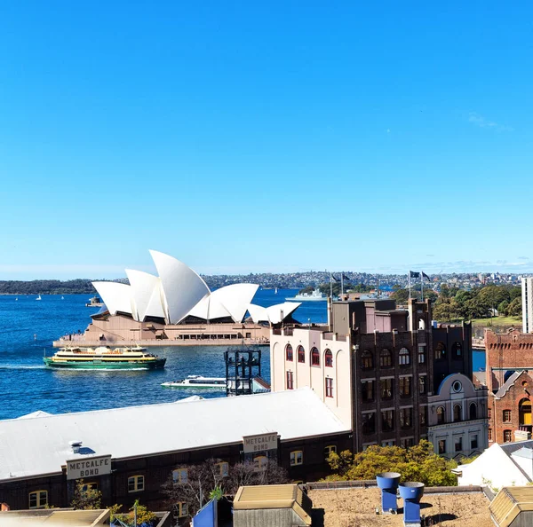 Australie Sydney Circa Août 2017 Opéra Bateau — Photo