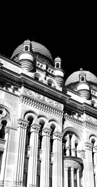 Avustralya'da sydney antik Kraliçe victoria bina ve gök kubbede