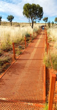 Avustralya outback Kanyonu doğa vahşi ve bush