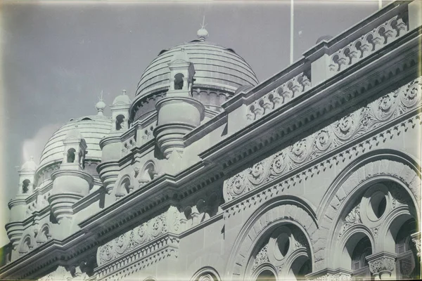 Australia Sydney Antiguo Edificio Queen Victoria Cúpula Cielo — Foto de Stock