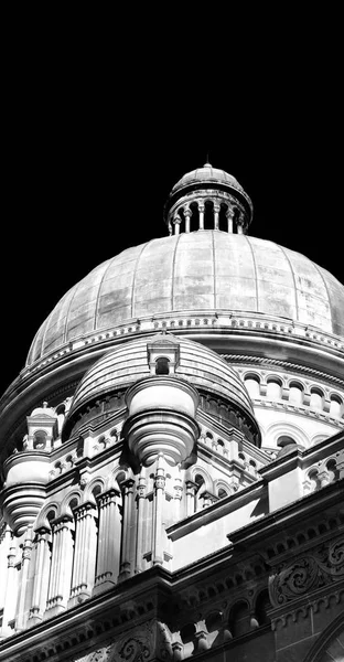 Austrália Sydney Antigo Edifício Rainha Vitória Cúpula Céu — Fotografia de Stock