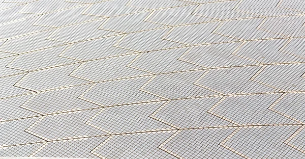 Abstract Texture Ceramic Rooftop Building Australia — Stock Photo, Image