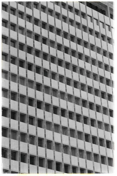在悉尼澳大利亚的摩天大楼和窗口露台喜欢抽象的背景 — 图库照片