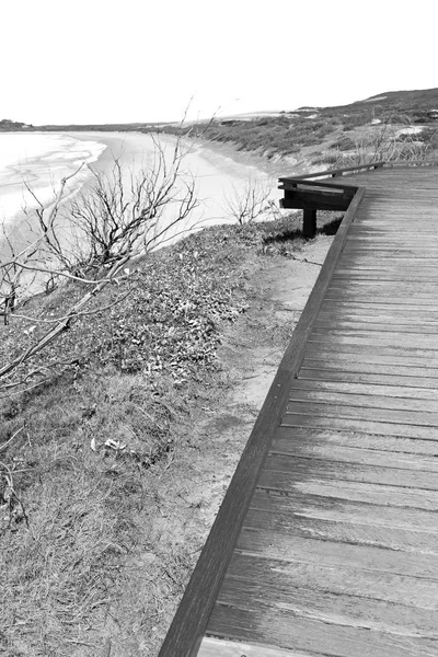 V Austrálii chodník na pláž — Stock fotografie
