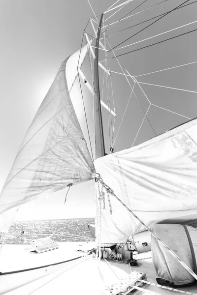 항해와 탐색 및 바람 속도의 개념 — 스톡 사진
