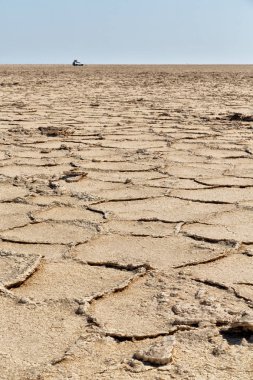 soyut arka plan doku tuz Afrika Etiyopya çöllerin danakil bölge araba ile vahşi ve tehlikeli yerin afar kavramının