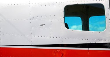 Havaalanı otopark küçük popüler uçak Kaldıraçlar austalia penceresinde