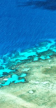 Avustralya natuarl park cennet yüksek kavram büyük resif