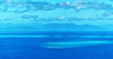 Avustralya natuarl park cennet yüksek kavram büyük resif